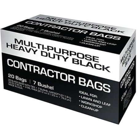 Petoskey Plastics 42 gal 3-Ply Low Density Pro Contractor Bags - Box of 20 FG-P9941-05A